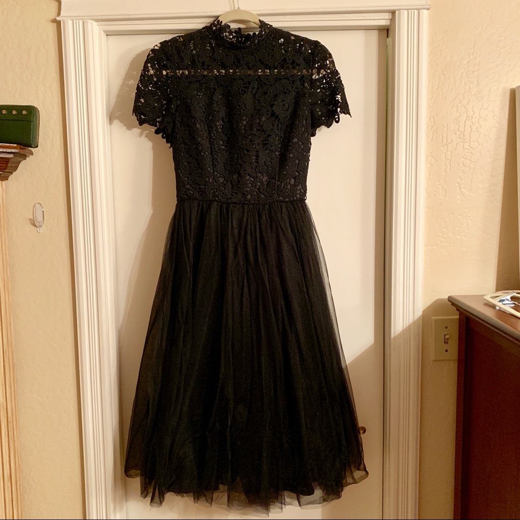 Black Bridesmaid Dress